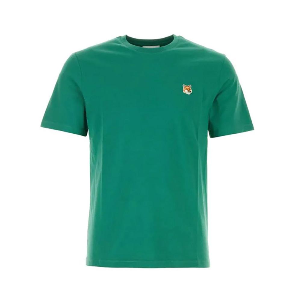 Maison Kitsune Fox Head Patch Regular T-Shirt P373 LM00104 KJ0008 P373