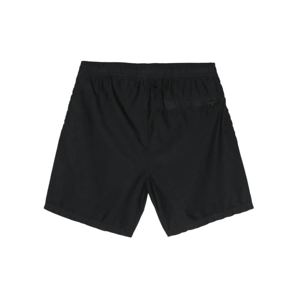 STONE ISLAND Men’s Black Cotton Drawstring Cargo Shorts