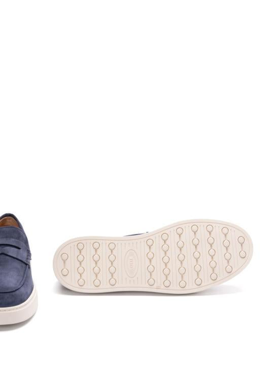 Tods Men’s Leather Loafers XXM04L00640RE0U820 BLUE DOM