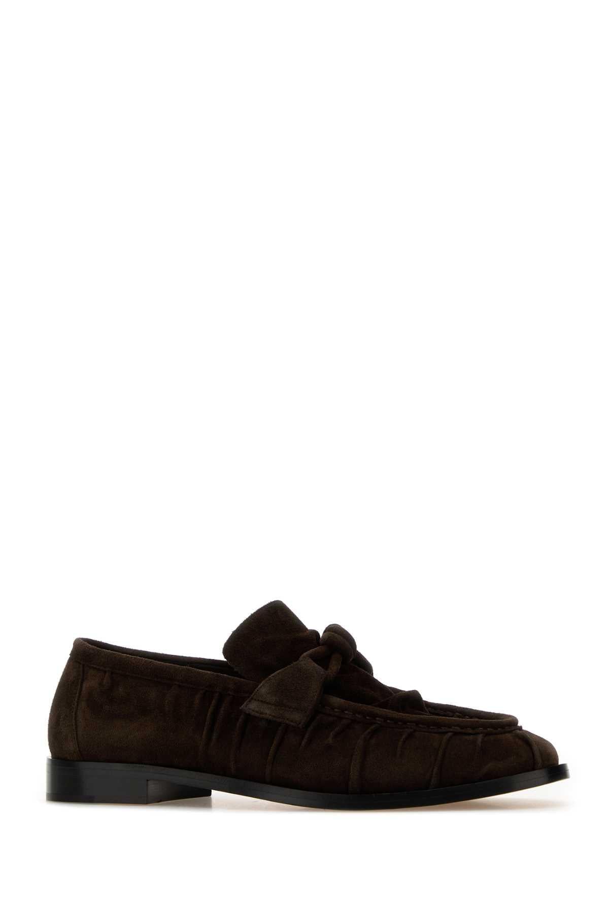 Bottega Veneta Brown Leather Moccasins Loafers Men