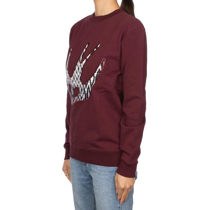 Alexander Mcqueen Swallow Embroidered Sweatshirt for Women 348190
