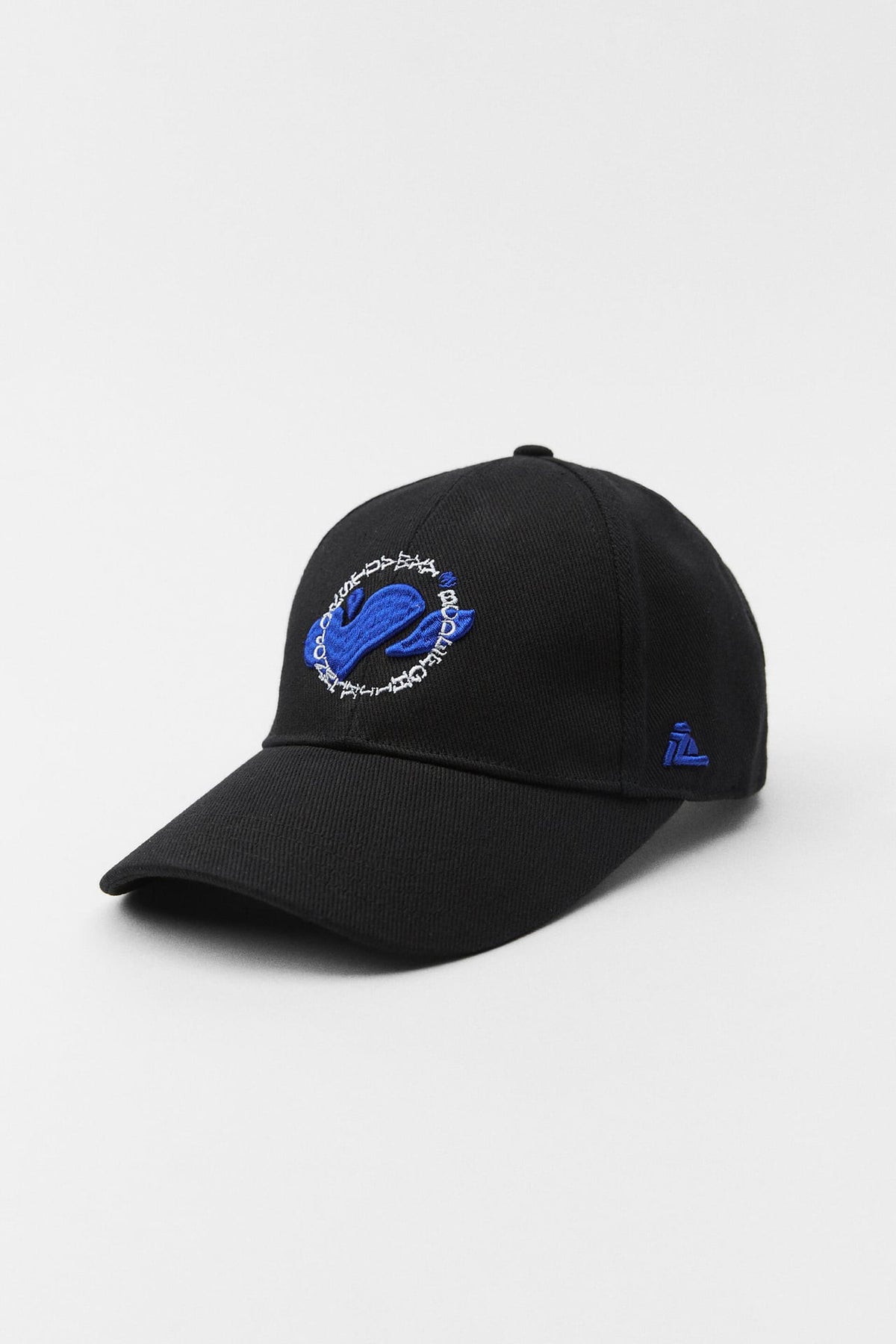 ADER ERROR x ZARA Embroidered Black Baseball Cap