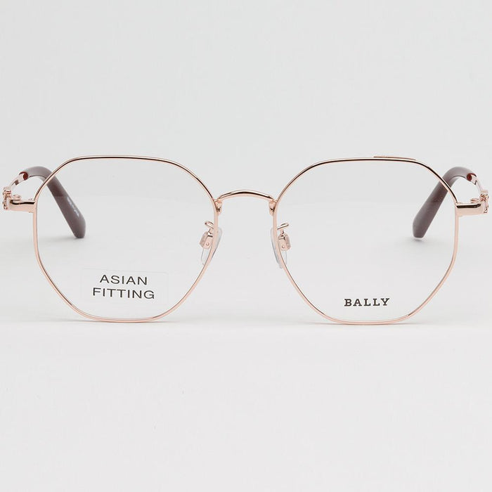 BALLY Asian Fit Gold Metal Unisex Eyeglass Frames BY5054D 033