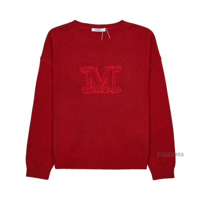 Max Mara EDO Cashmere Round Neck Knit Sweater for Women 002