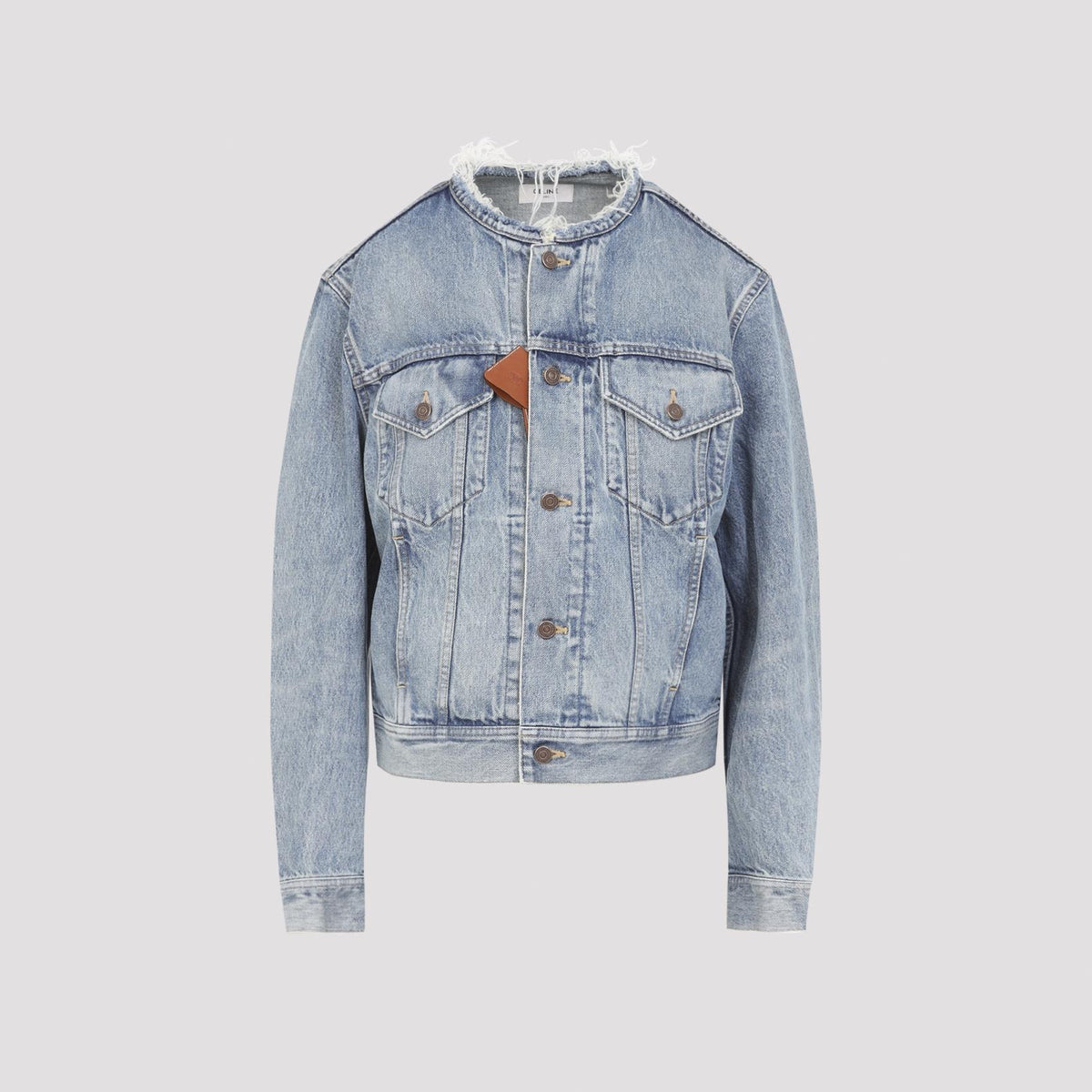 CELINE Men’s Blue Denim Trucker Jacket