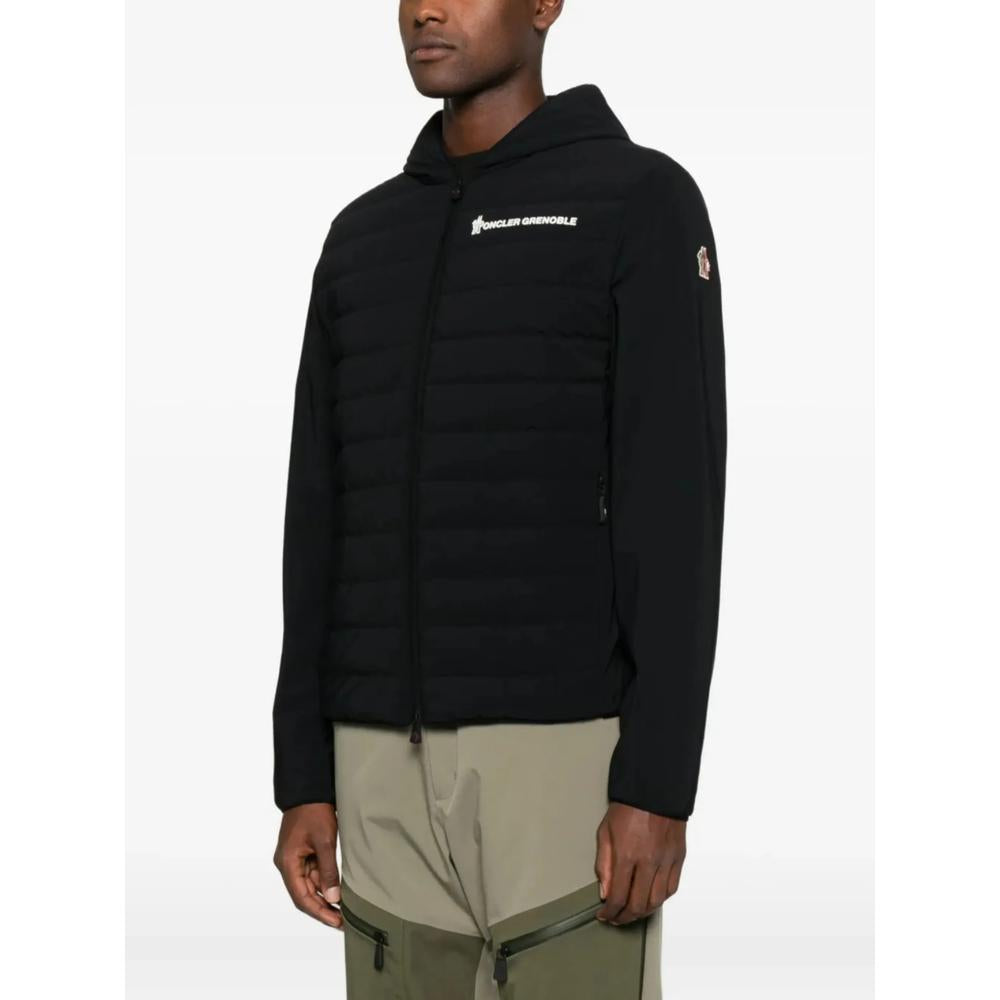 Moncler Black Zip-Up Jacket for Men