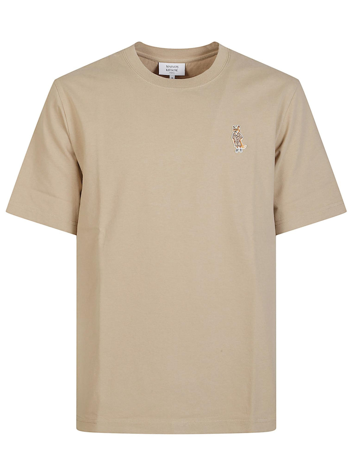 Maison Kitsune Cotton Short Sleeve T-Shirt for Men