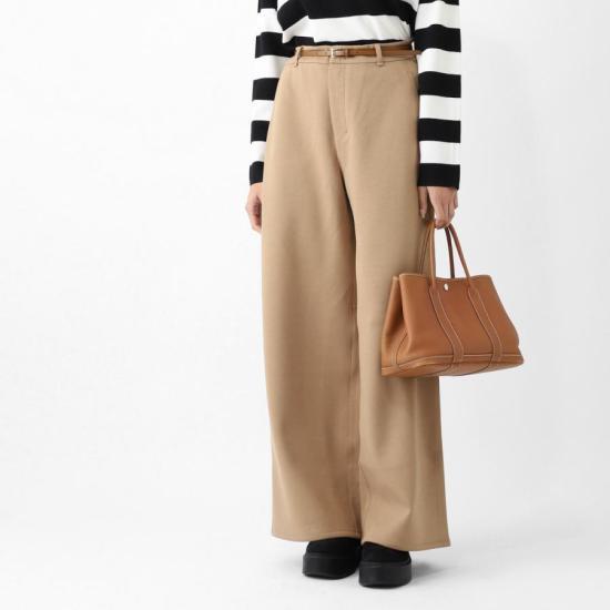 Max Mara Merlo Cotton Classic Trousers 29786021 005 BLACK DOM