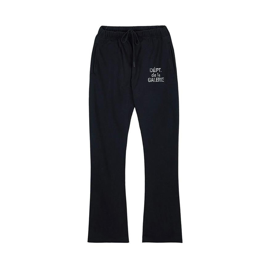 GALLERY DEPT. Men’s Straight Pants Black Classic Pants LSF 40112