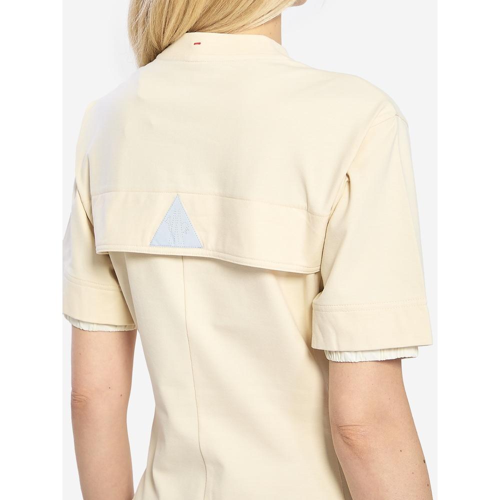 Moncler Grenoble Logo Patch Women’s Short Sleeve T-Shirt White