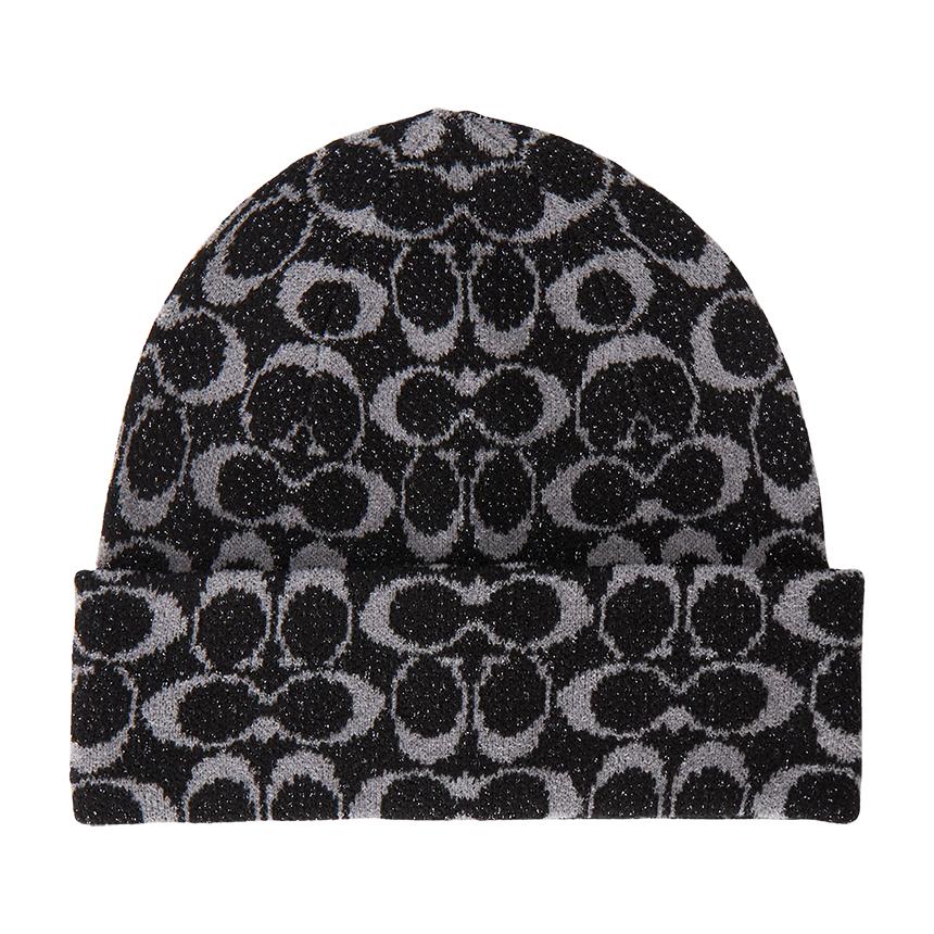 Coach Women’s Knit Gloves & Beanie Set COWC554585 001