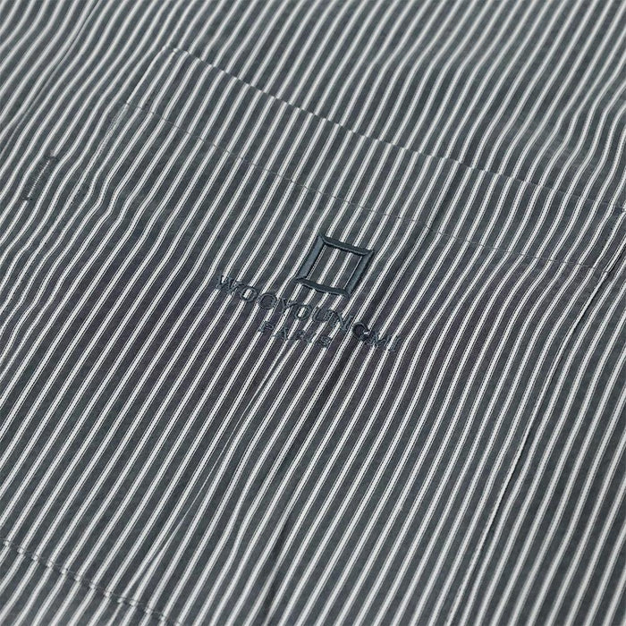 WOOYOUNGMI Stripe Long Sleeve Men's Shirt