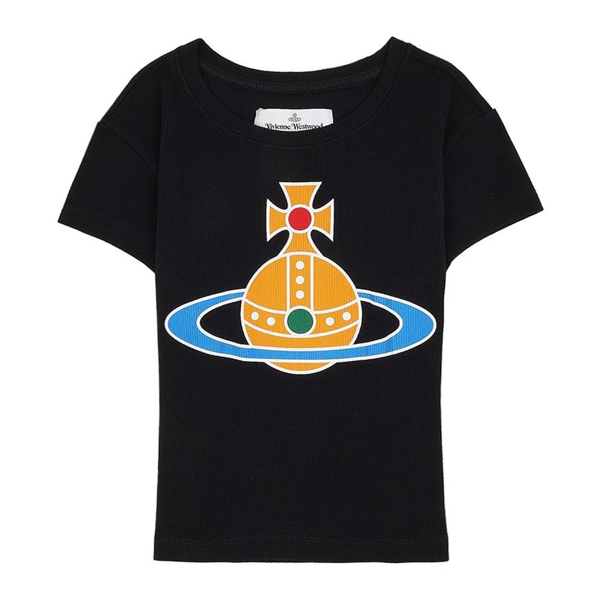 Vivienne Westwood Women’s ORB Baby Peru Tee Black T-Shirt