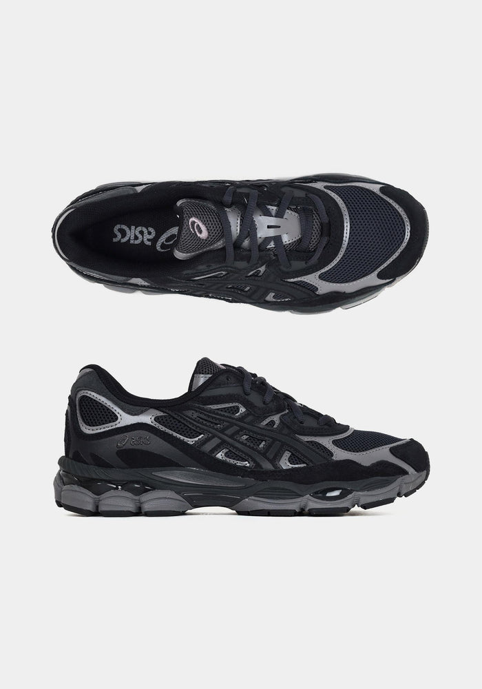 Asics Graphite Grey Black GEL NYC Low-Top Sneakers