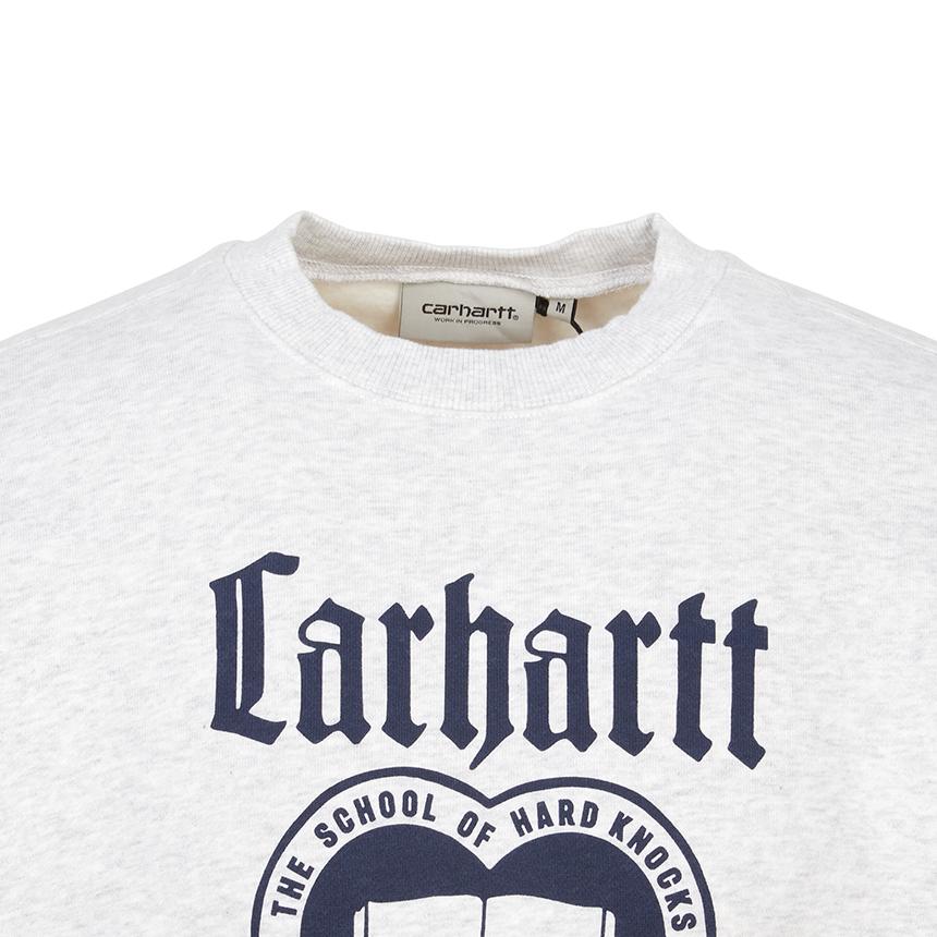 Carhartt WIP Schooling Fleece Lined Crewneck Sweatshirt Men’s I035642 482XX