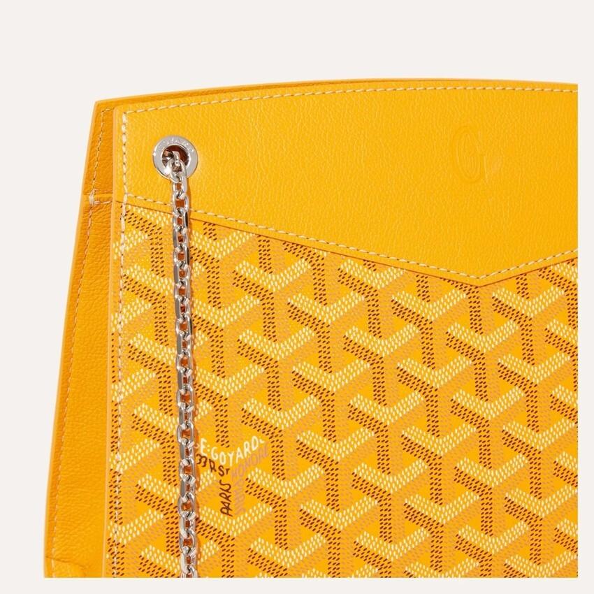 GOYARD Women’s Structured Rouette PM Crossbody Bag Yellow ROUETSPMLTY08 CL08