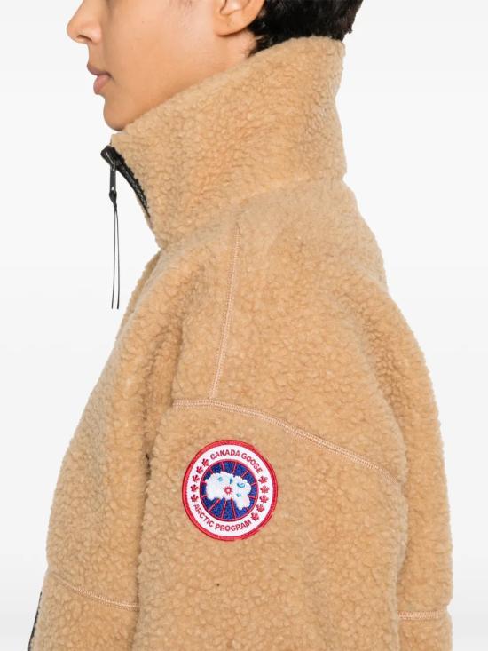 Canada Goose Simcoe Fleece Jacket Beige Women