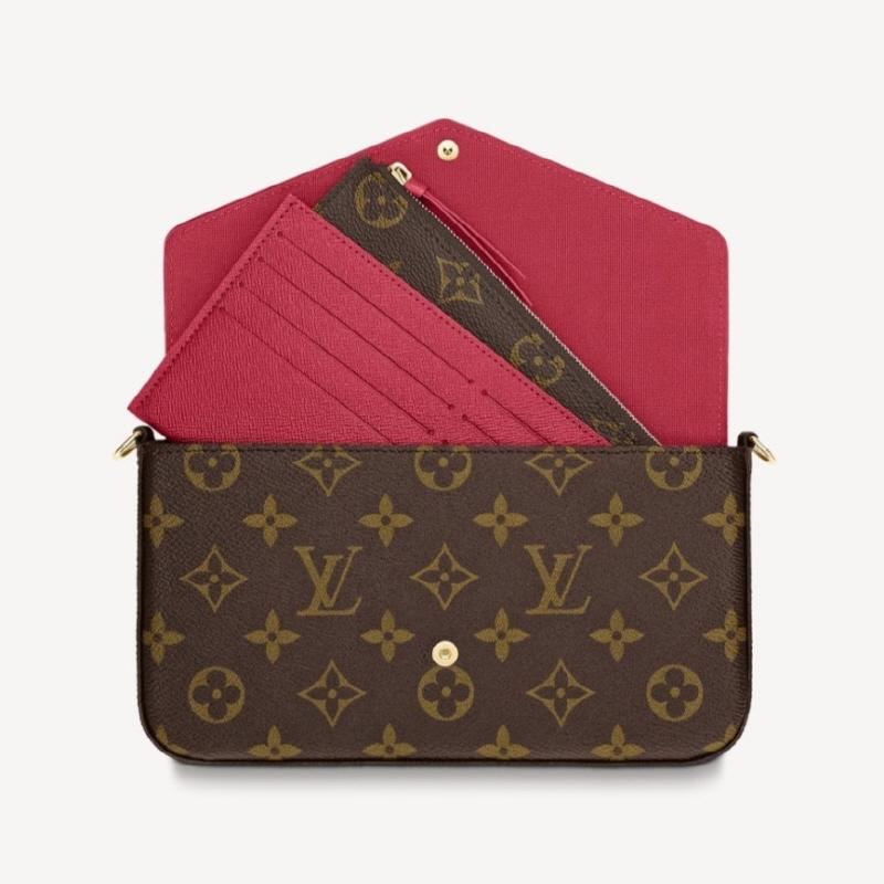 Louis Vuitton Monogram Pochette Felicie Tote Bag