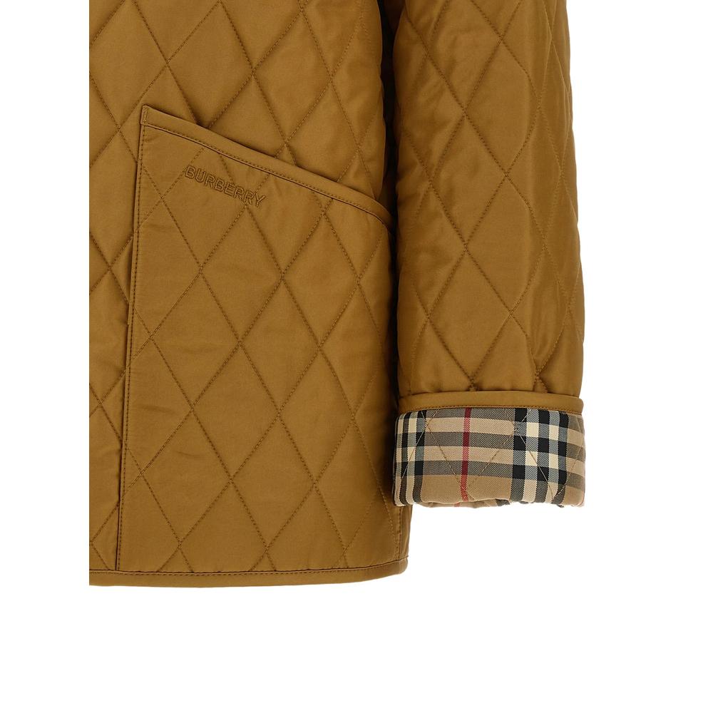 BURBERRY Black Nylon Bomber Jacket
