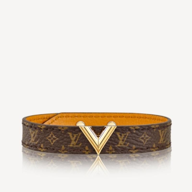 Louis Vuitton Essential V Gold-Tone Bracelet