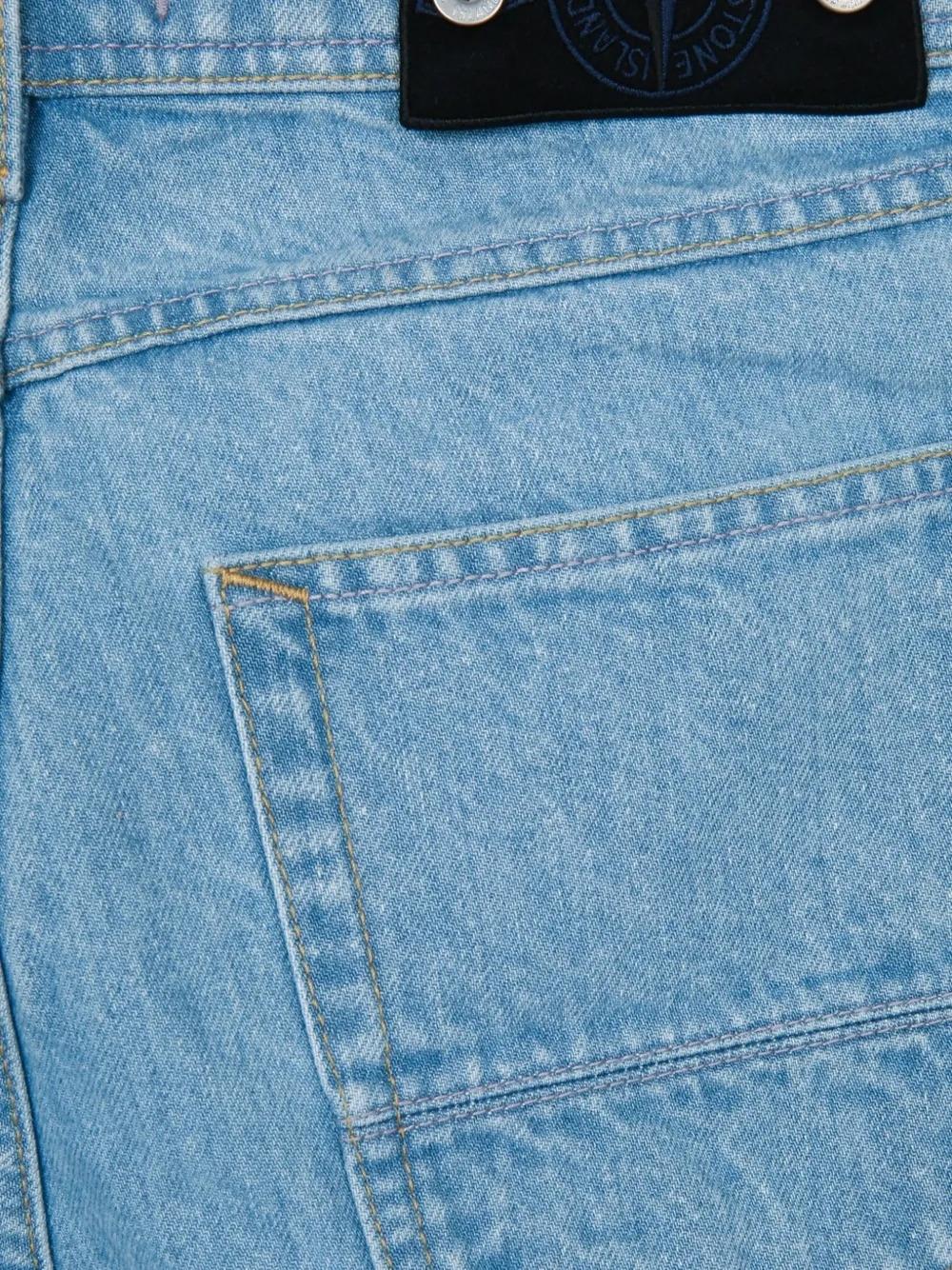 STONE ISLAND Indigo Denim Jeans for Men
