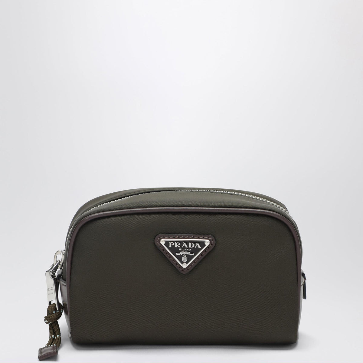 PRADA Nylon Zip Pouch Black Men’s