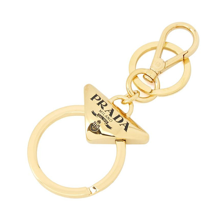 PRADA Leather Keyring Keychain Unisex 1PM037 66A F019F