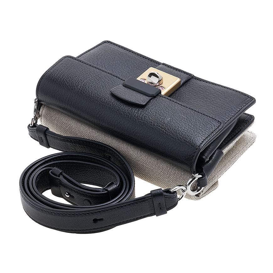 Maison Margiela Beige Leather Crossbody Bag