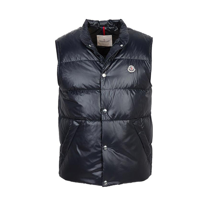 Moncler Restigo Men’s Down Puffer Vest Navy