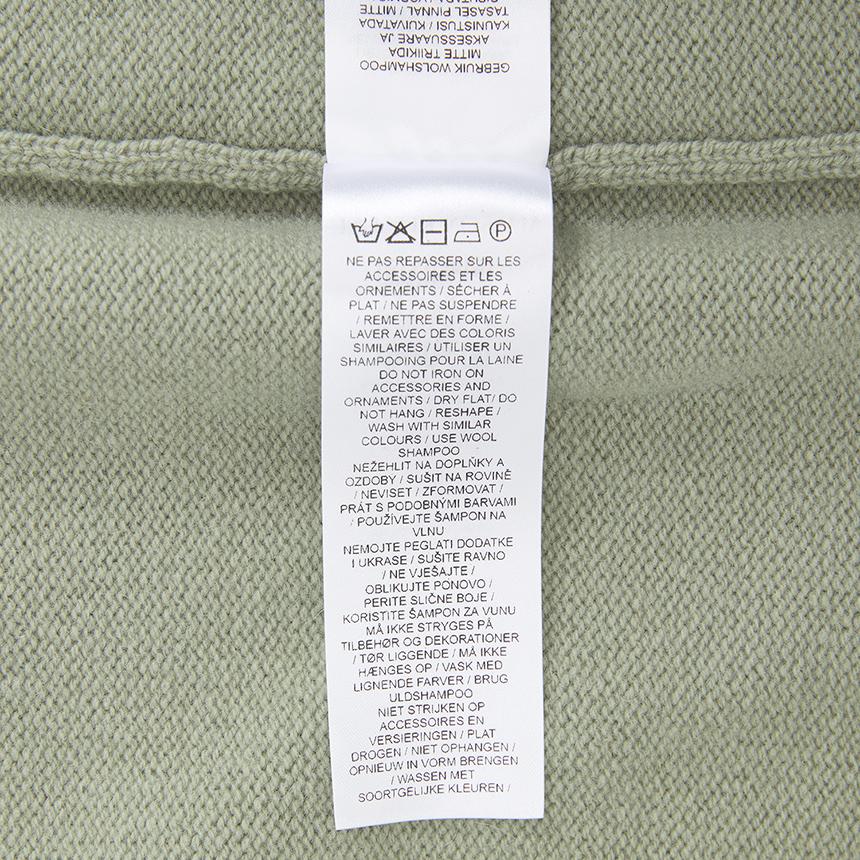 Maison Kitsune Fox Head Wool Cardigan Grey Unisex NW00509 KM0329 0396