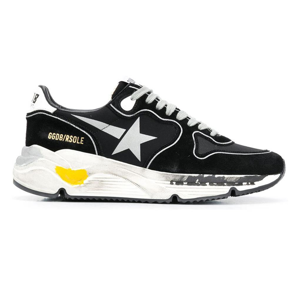 GOLDEN GOOSE Women’s Running Sole Low-Top Sneakers White Leather