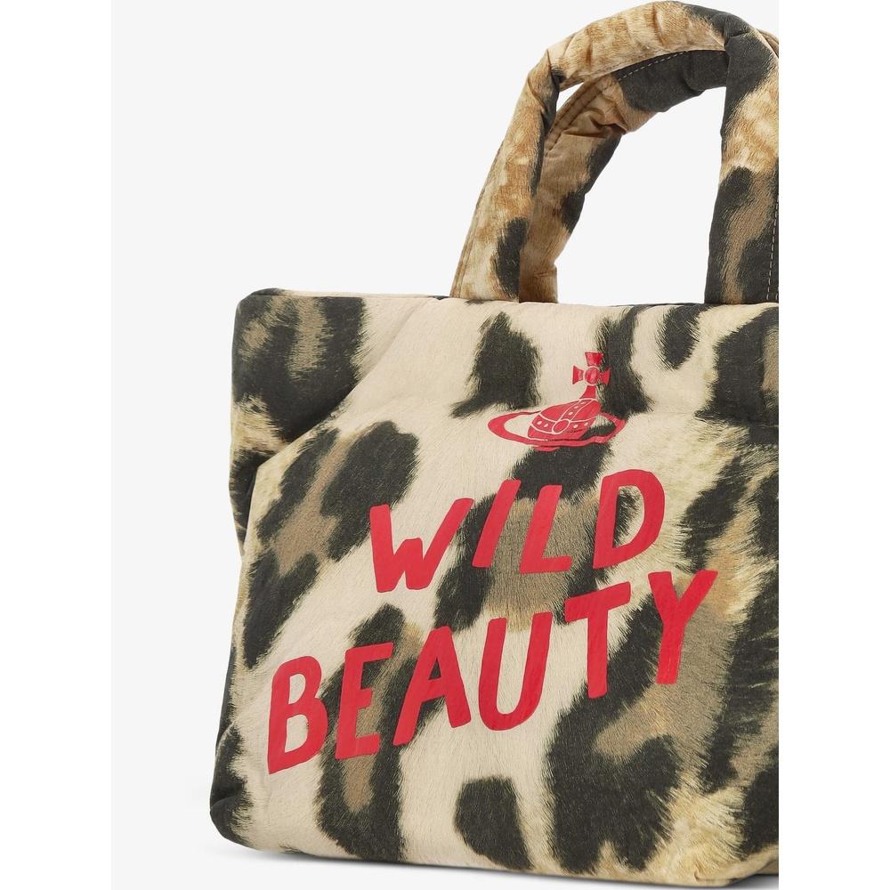 Vivienne Westwood Maud Medium Tote Bag Ivory Leather