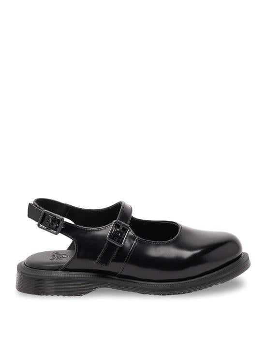 Dr.Martens Madeleine Mary Jane Sandals Black Leather