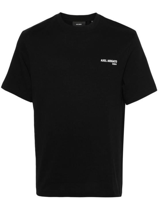 AXEL ARIGATO Black Short Sleeve T-Shirt Men’s Cotton A2215003 BLACK