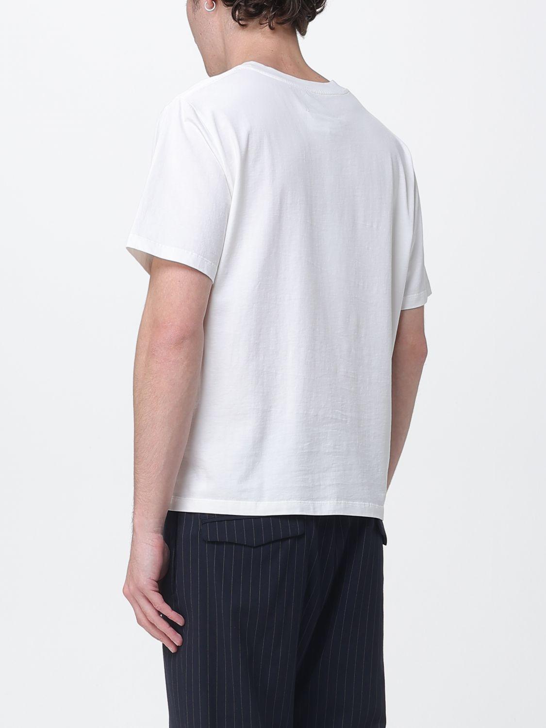 Maison Margiela Short Sleeve Cotton T-Shirt White Men