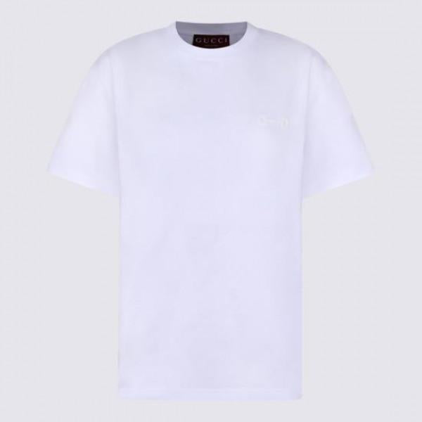 GUCCI Horsebit Embroidered Cotton Jersey T-Shirt