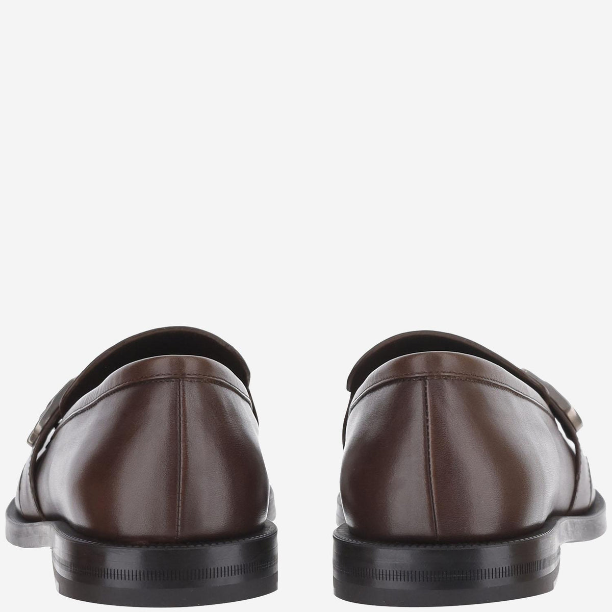 GUCCI Black Leather Loafers