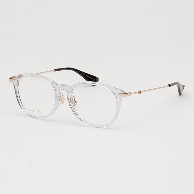GUCCI Transparent Round Acetate Eyeglass Frames Unisex