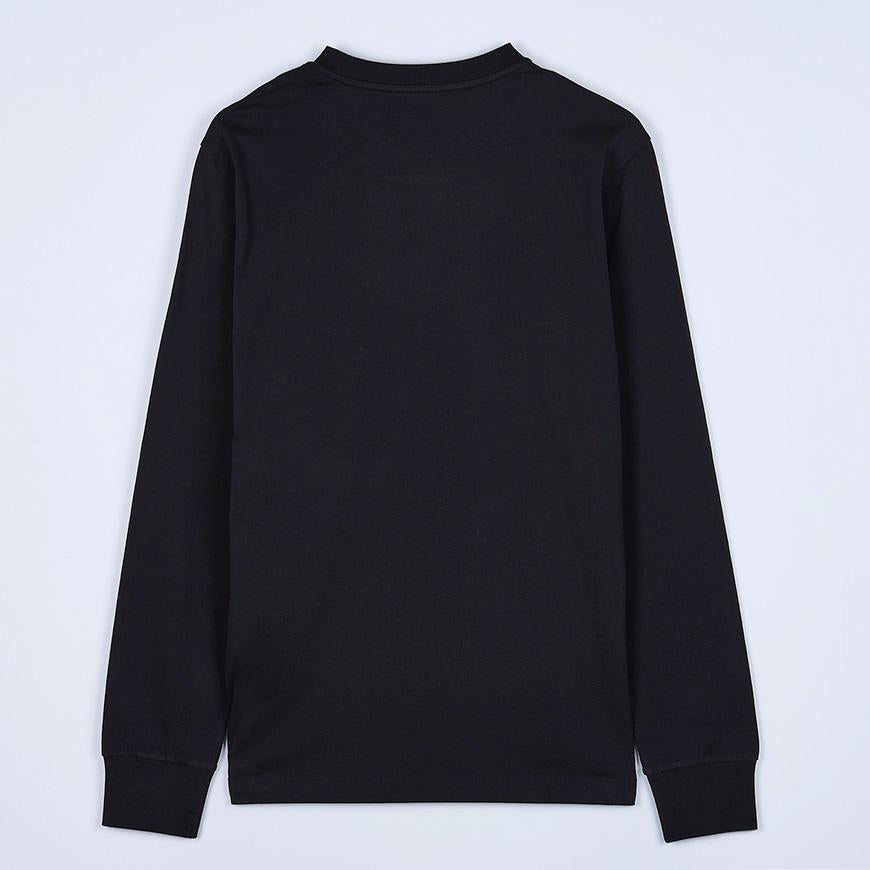 Moncler Men’s Logo Motif T-Shirt Black Cotton