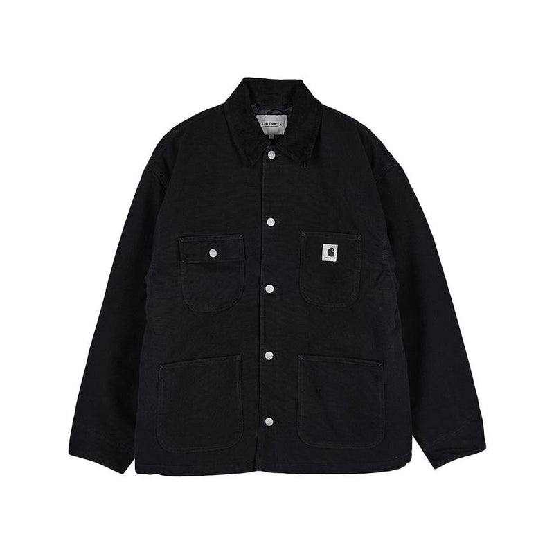 CARHARTT WIP Women’s OG Michigan Coat Navy Cotton Canvas Coat