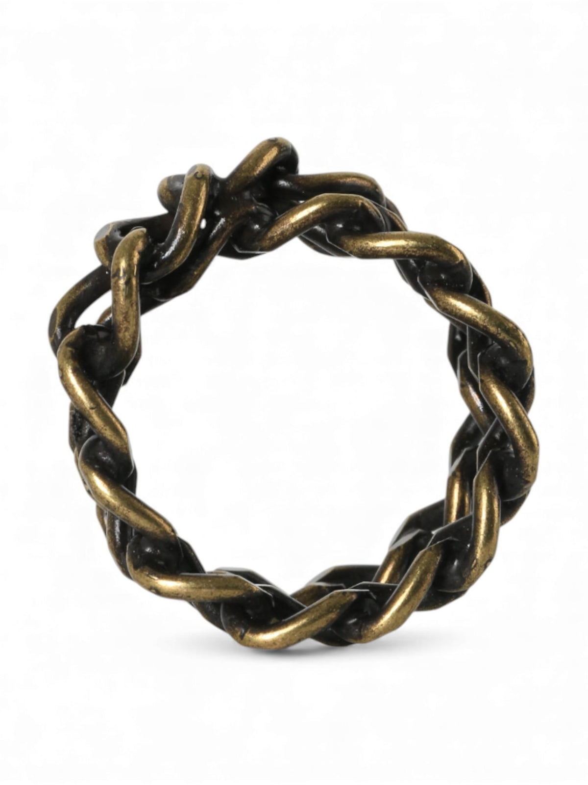 Dries Van Noten Double Chain Ring Unisex Jewelry 242018239061913