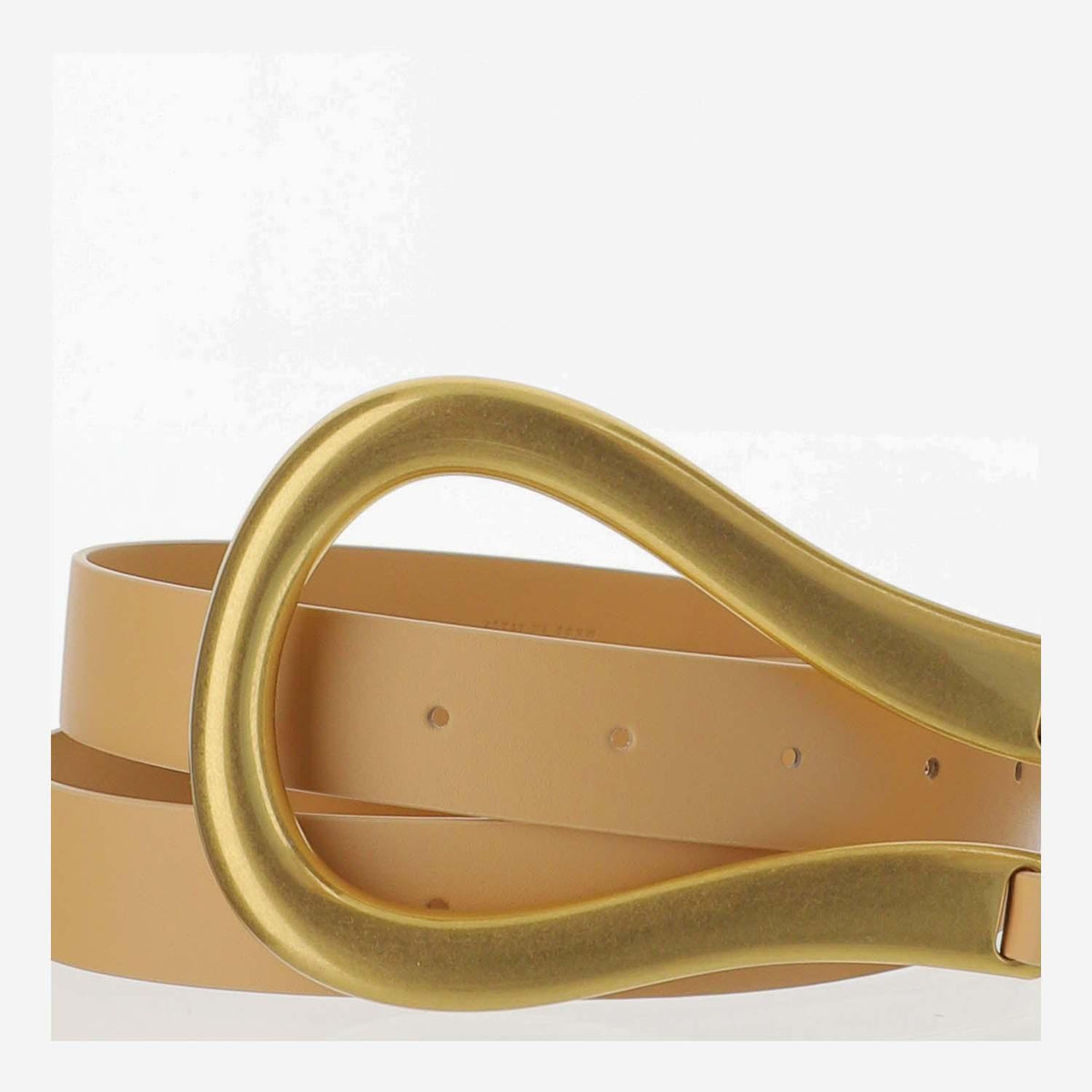 Bottega Veneta Black Leather Belt