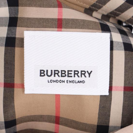 BURBERRY Brown Short Sleeve Shirt for Men