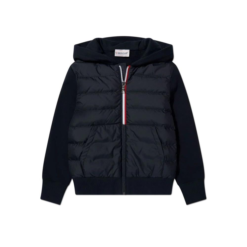 Moncler Navy Logo Puffer Jacket for Women 8G000 03 809DK 778