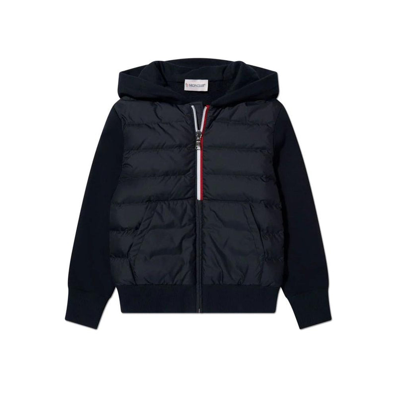 Moncler Navy Logo Puffer Jacket for Women 8G000 03 809DK 778