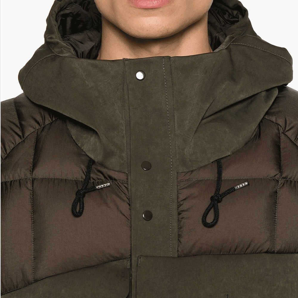Ten C Men’s Tanker Combo Down Puffer Jacket 23CTCUC03138 006048 686