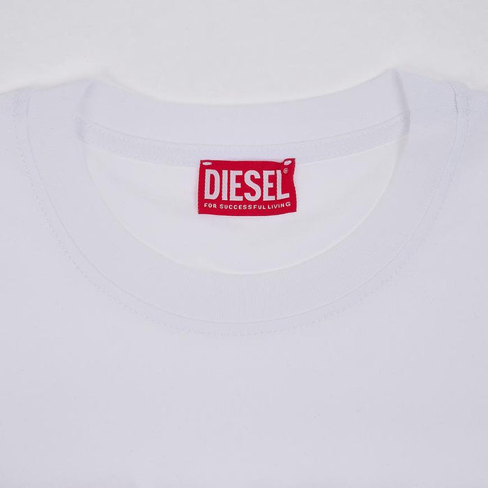 DIESEL Men’s BOXT DIV T-Shirt A14943 0GRAI 100