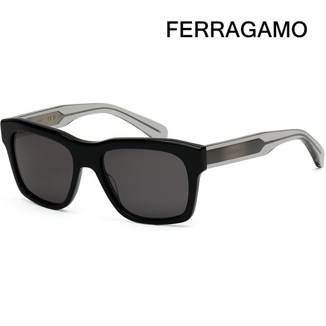 Ferragamo Black Acetate Square Sunglasses Unisex SF1087SN 013