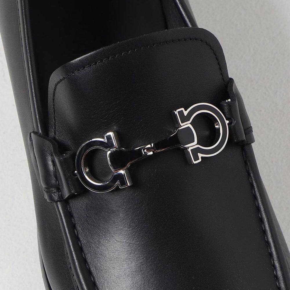 Ferragamo Cris Leather Loafers Men’s Dress Shoes