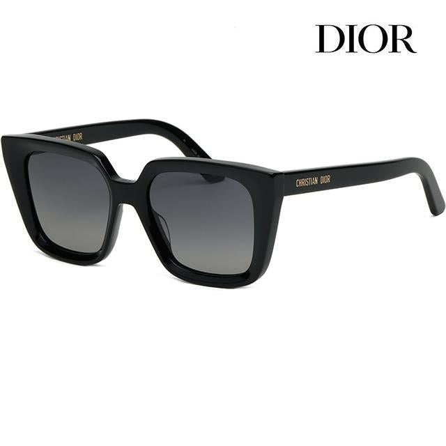 DIOR Black Acetate Oversized Unisex Sunglasses CD40092I 01B